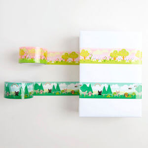 Rico Design Paper Poetry Parcel Tape Pixel Pink